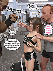 My instagram followers will probably love to see some professional photos of me - Natasha's workout by Dark Lord