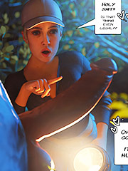 I told you there was a monster wandering around out here - The dare by Tab109