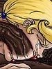 Just took his whole cock in her warm mouth - Farmers daughter by Illustrated interracial