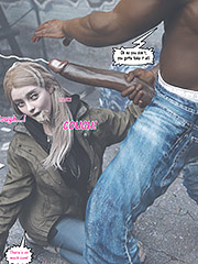 He's already choking me with just his first cum blast - Rose In The Hood by Dark Lord