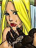 Puts his penis between Kelly's breasts - The Homeless man's new wife by Illustrated interracial
