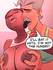 You can eat it all with this huge dick - The Naughty Home - Pussy Sandwich by welcomix (tufos)