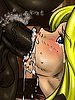 Then he grabbed her head even tighter - Farm girl by Illustrated interracial