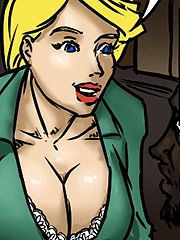 Put his big black hands on my waist - Adoption of my daughters and I into the tribe by Illustrated interracial