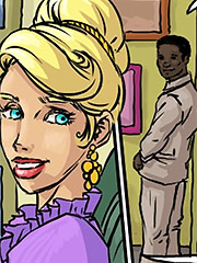 Pumped the young mistress with his nigger seed - Manza by Illustrated interracial