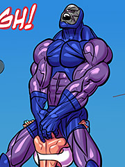 Worshipping your monster-god cock with my bimbo lips makes my pussy so fucking wet - Black power by The Pit